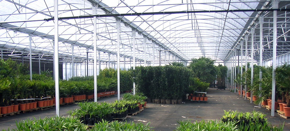 Flat roof shade structure 3