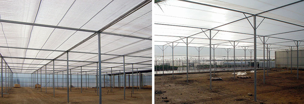 Düz Çatılı Gölgeleme Yapıları